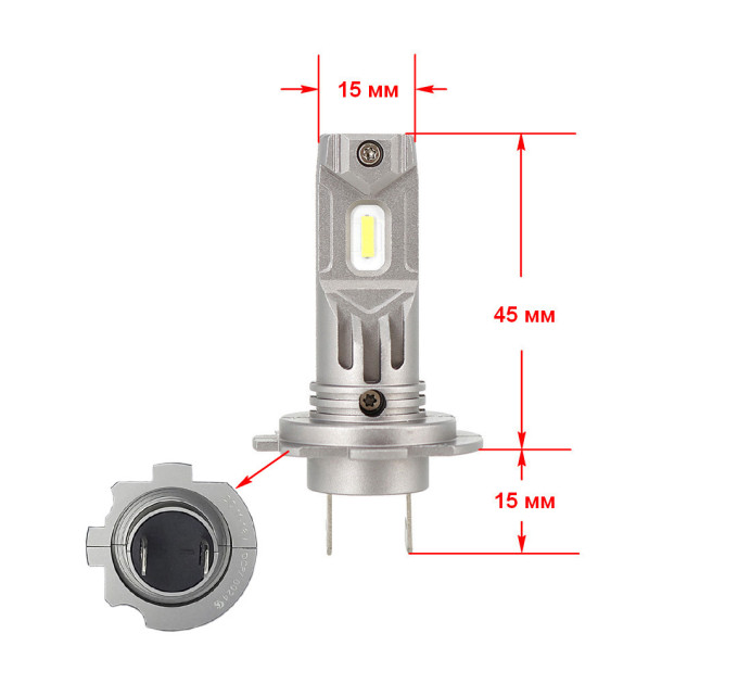 Світлодіодні лампи Nextone LED L3 H7/H18 Special 6000K