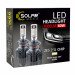 Світлодіодні лампи Solar 8304 H4 12/24V 6500K 8000Lm 60W ZES Chip