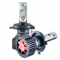 Світлодіодні лампи Solar 8304 H4 12/24V 6500K 8000Lm 60W ZES Chip