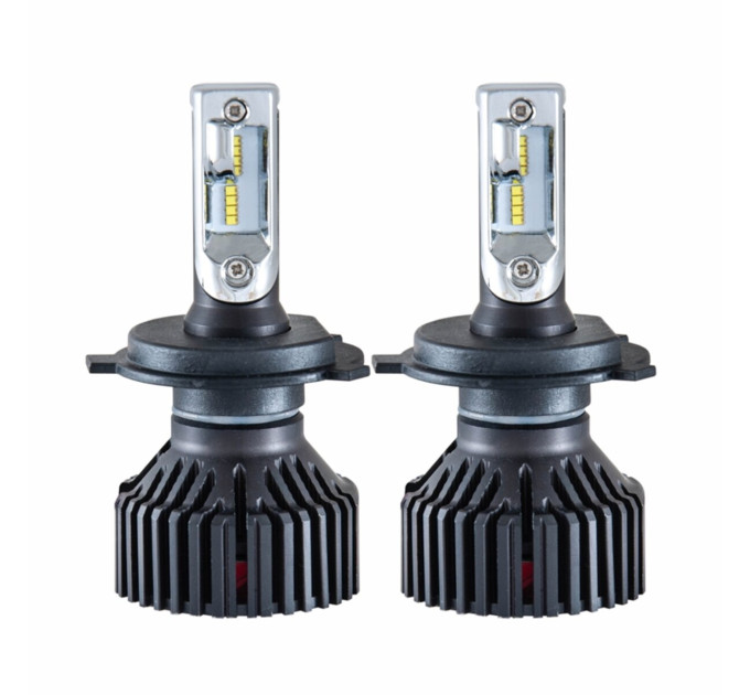 Світлодіодні лампи Solar 8304 H4 12/24V 6500K 8000Lm 60W ZES Chip