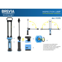 Ліхтар інспекційний Brevia LED 11370 24SMD 40см 400lm 2000mAh microUSB Ліхтар інспекційний Brevia LED 11370 24SMD 40см 400lm 2000mAh microUSB