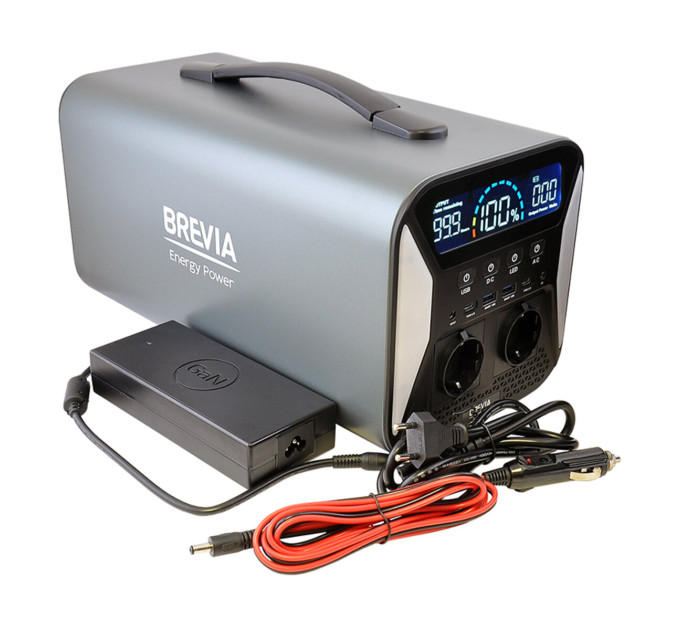 Зарядна станція Brevia 31000PS 1000W LifePo4