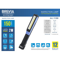 Ліхтар інспекційний Brevia LED Pen Light 2W LED, 150lm, IP20, IK05, 3xAAA 11390 11390