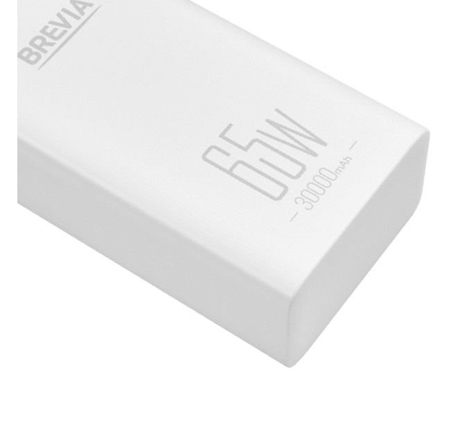 Повербанк Brevia 45365 30000mAh 65W Li-Pol, LCD