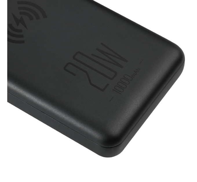 Повербанк Brevia 45118 10000mAh 20W Wireless Qi10W Li-Pol, LCD