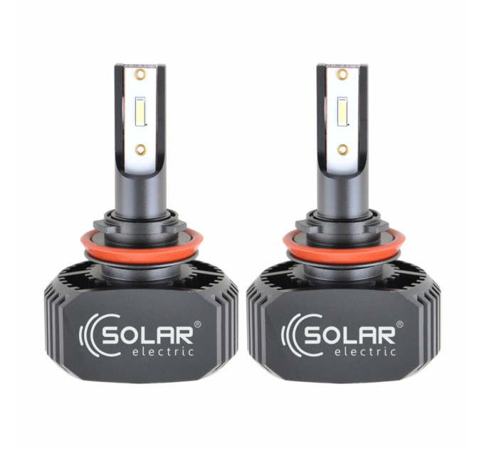 Світлодіодні лампи Solar 8211 H11 12/24V 6000K 5000Lm 40W CSP1860