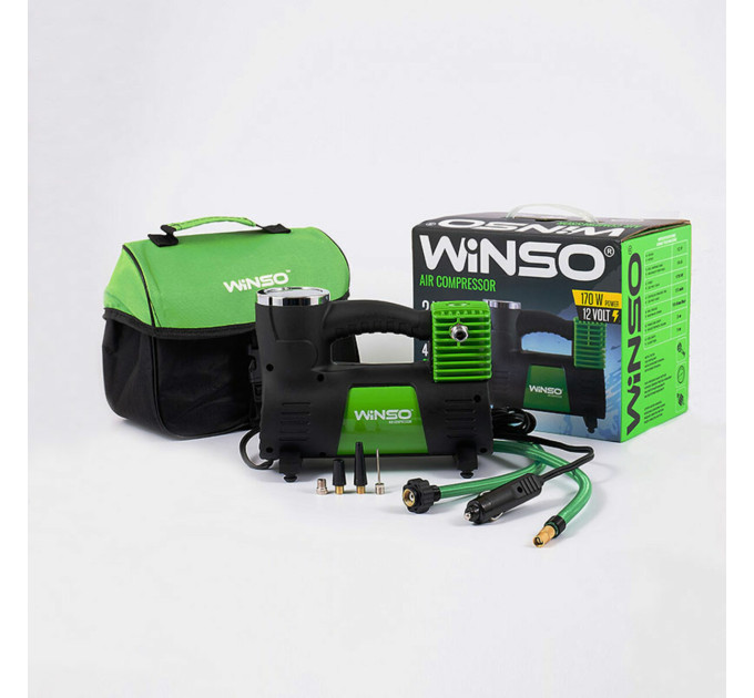 Компресор автомобільний Winso 10 Атм 40 л/хв 170 Вт 133000