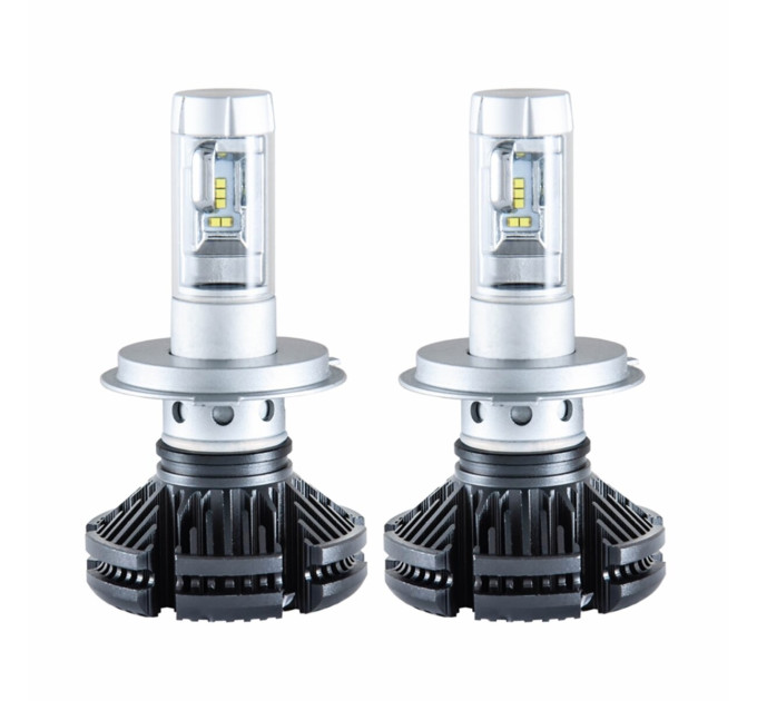 Світлодіодні лампи Solar 8804 H4 12/24V 6000Lm 50W ZES Chip