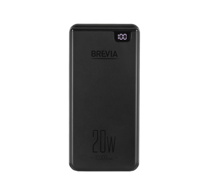 Повербанк Brevia 45120 10000mAh 20W Li-Pol, LCD