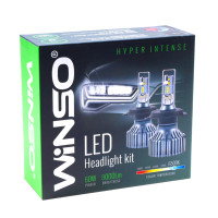 Світлодіодні лампи Winso 798400 H4 12/24V 60W 8000Lm 6500К ZES Chip Світлодіодні лампи Winso 798400 H4 12/24V 60W 8000Lm 6500К ZES Chip