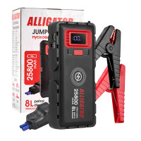 Портативний пусковий зарядний пристрій Alligator Jump Starter JS848 1500A/2500A 25800mAh