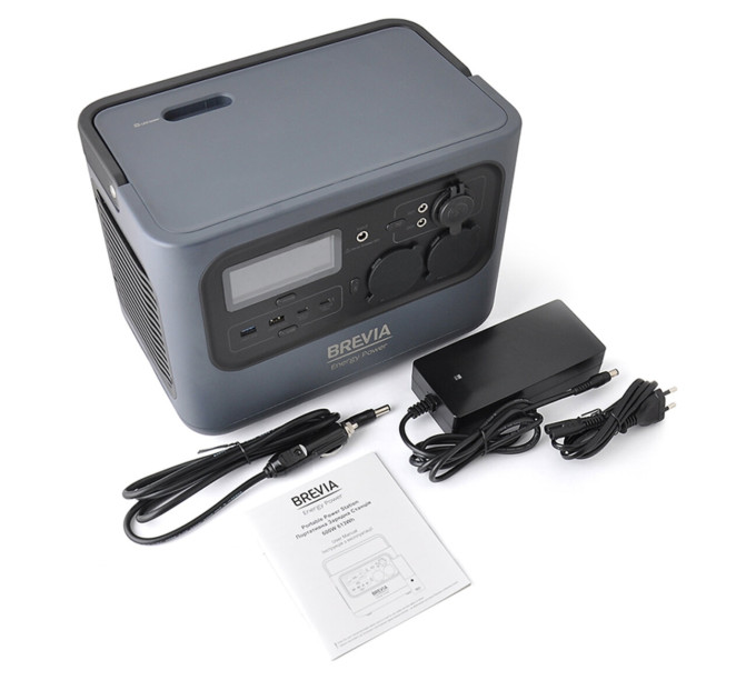 Портативна зарядна станція Brevia ePower600 40610EP 613Wh