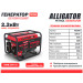 Генератор Alligator PG2500 бензиновий 2,2кВт (ном 2,0кВт)