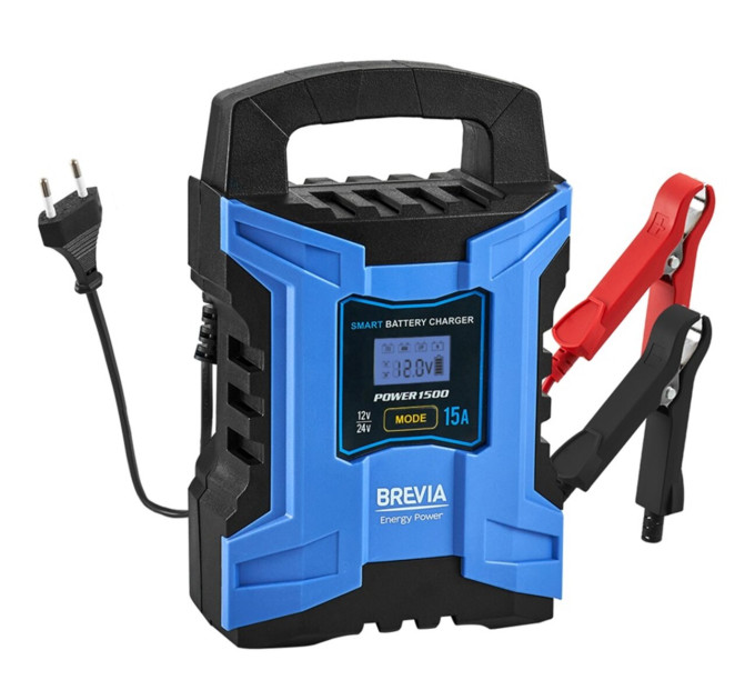 Зарядний пристрій Brevia Power1500 21500EP 15A 12V/24V