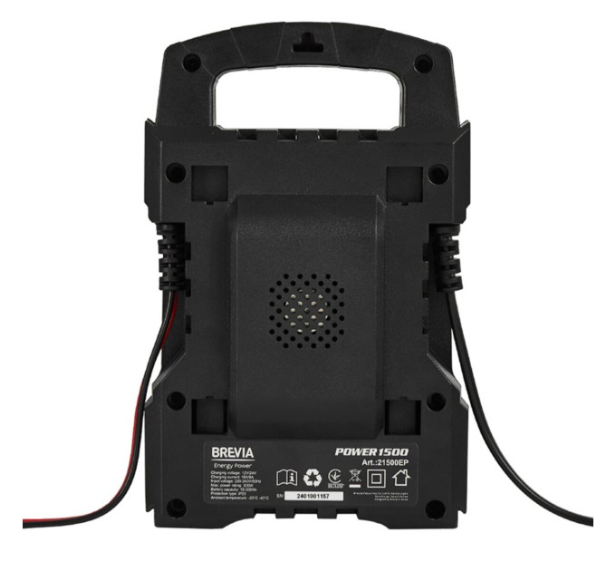 Зарядний пристрій Brevia Power1500 21500EP 15A 12V/24V
