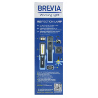 Ліхтар інспекційний Brevia LED Інспекційна ламп 3W COB+1W LED 300lm, IP20, IK05,3xAA 11440 Ліхтар інспекційний Brevia LED Інспекційна ламп 3W COB+1W LED 300lm, IP20, IK05,3xAA 11440