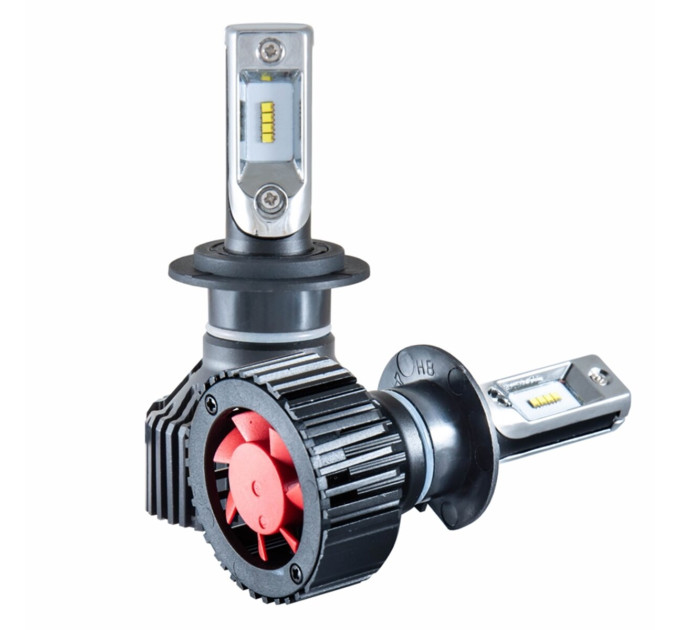 LED автолампа Solar 8307 H7 12/24V 6500K 8000Lm 60W ZES Chip
