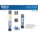 Телескопічна інспекційна лампа Brevia LED 11340 3W COB+1W LED