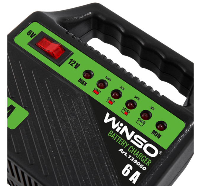Зарядний пристрій Winso 139060 6/12V 6A