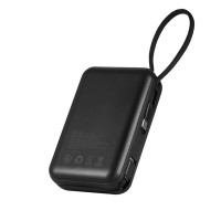 Повербанк Brevia 45222 20000mAh 22.5W Type-C+Lightning Cable, Li-Pol, LCD