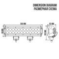 Автолампа світлодіодна BELAUTO CREE Combo LED (24*3w) BOL2403C