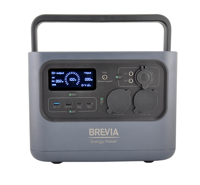 Портативна зарядна станція Brevia ePower600 40600EP 540Wh
