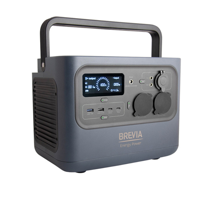 Портативна зарядна станція Brevia ePower600 40600EP 540Wh