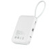 Повербанк Brevia 45122 10000mAh 22.5W Type-C+Lightning Cable, Li-Pol, LCD