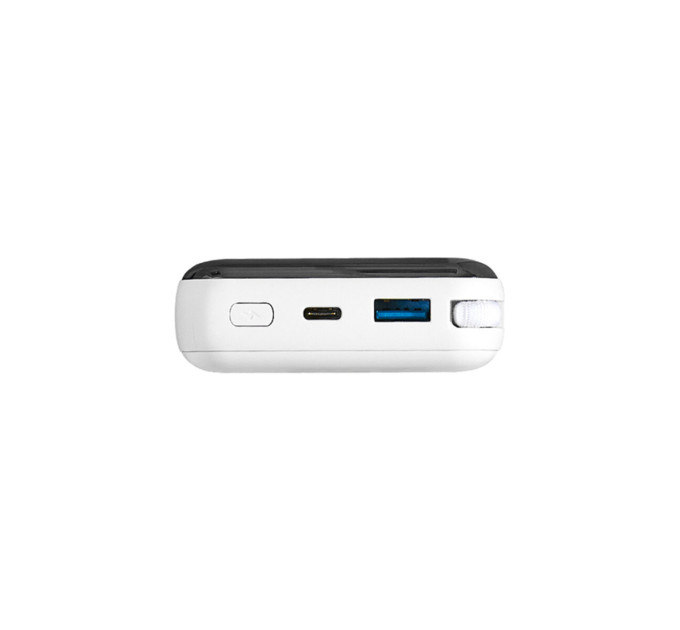 Повербанк Brevia 45122 10000mAh 22.5W Type-C+Lightning Cable, Li-Pol, LCD