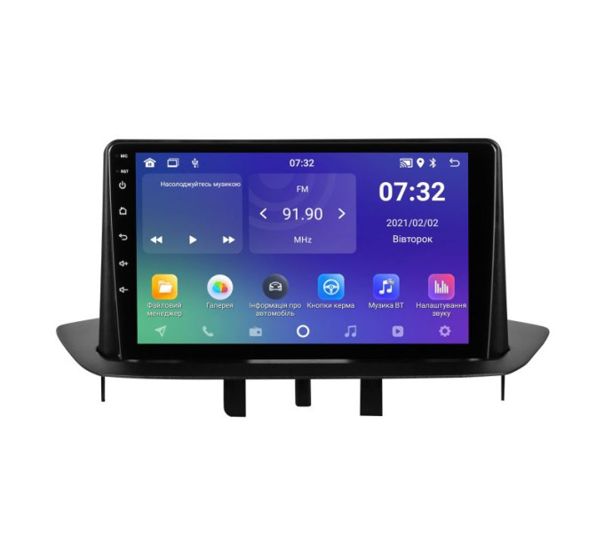 Штатна магнітола Soundbox SM-2057 з CarPlay для Renault Megane III