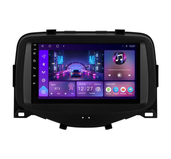 Штатна магнітола Soundbox S-1326 з Carplay та 4G модемом для Toyota Aygo 2013-2018 S8-1326