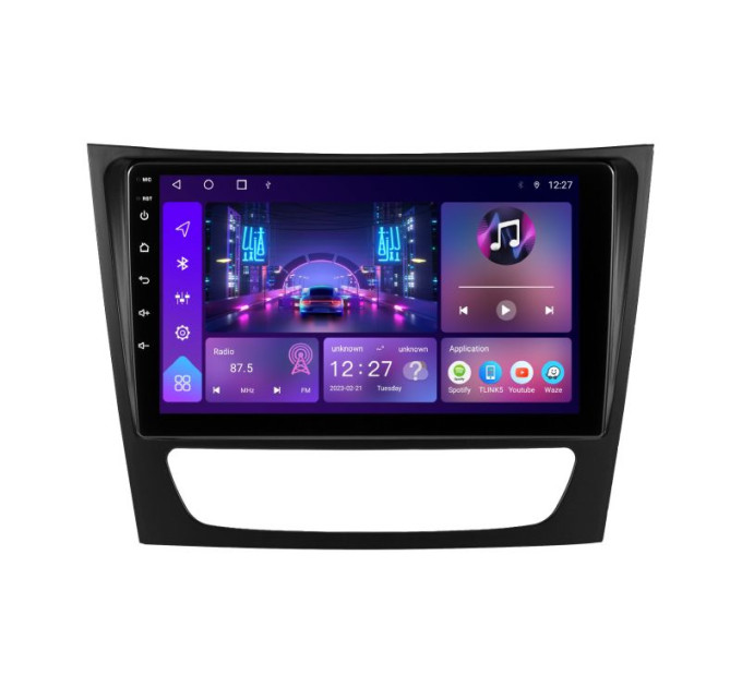 Штатна магнітола Soundbox S-8644 з 4G та CarPlay для Mercedes Benz E class W211 S4-8644