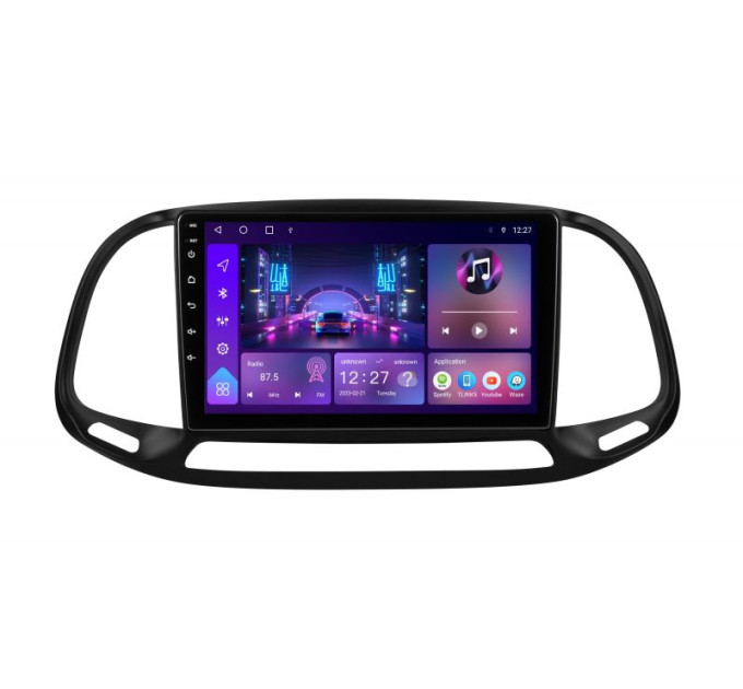 Штатна магнітола Soundbox S-1241 з CarPlay та 4G модемом для Fiat Doblo 2015+ S4-1241+360