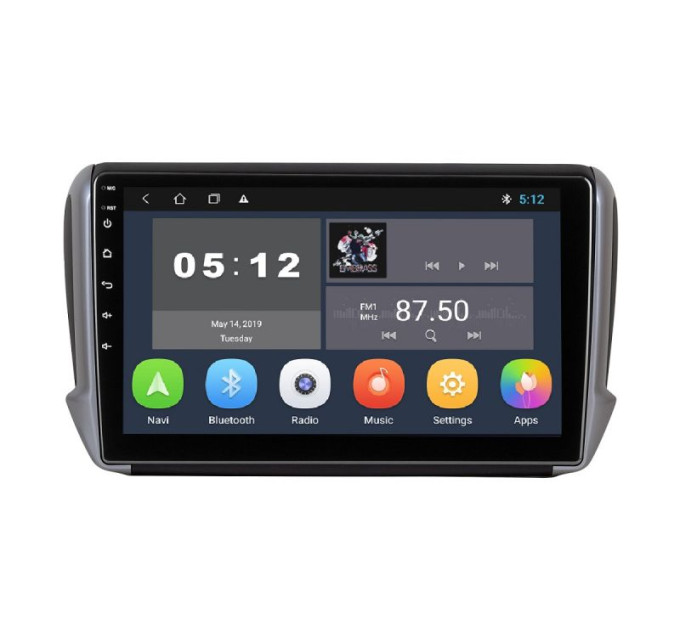 Штатна магнітола Soundbox SB-8110 2G з CarPlay для Peugeot 2008 2015+