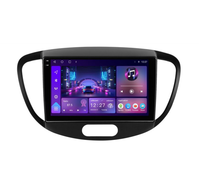 Штатна магнітола Soundbox S-9098 з CarPlay та 4G модемом для Hyundai i10 2008-2013 S8 2K-9098