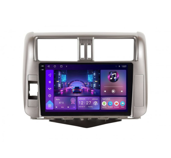 Штатна магнітола soundbox S-8916 з CarPlay та 4G для Toyota Land Cruiser Prado 150 2010-2014 S4 2k-8916