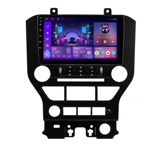 Штатна магнітола Soundbox S-9035 з CarPlay та 4G модемом для Ford Mustang 2014-2021 S4-9035