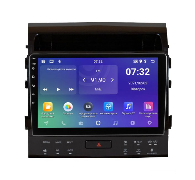 Штатна магнітола Soundbox SM-8910 MAXIMAL для Toyota LC 200 2008-2015 (максимальна комплектація)