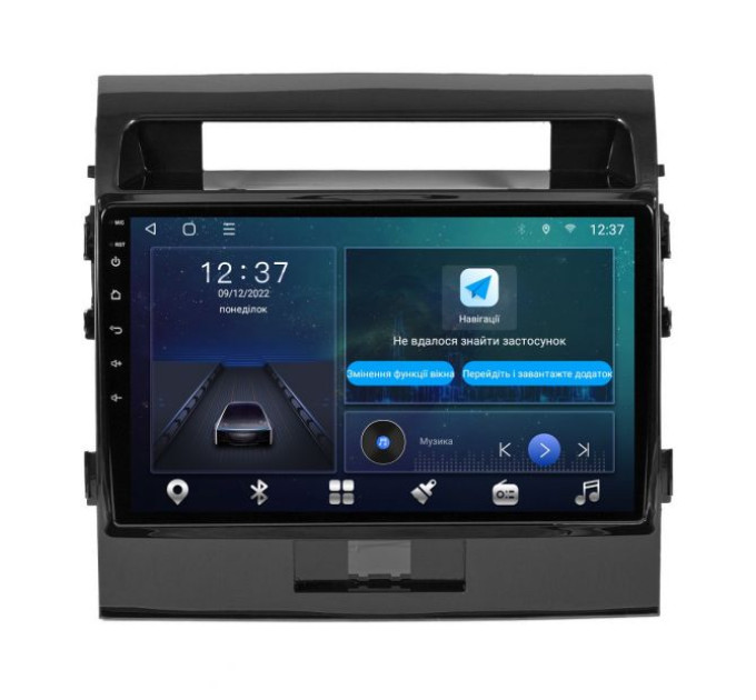 Штатна магнітола Soundbox MTX-8910 для Toyota Land Cruiser 200 2008-2015 з CarPlay а 4G 3+32GB