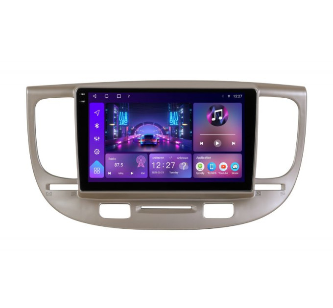 Штатна магнітола Soundbox S-8182 з CarPlay та 4G модемом для Kia Rio 2006-2011 S4 2K-8182
