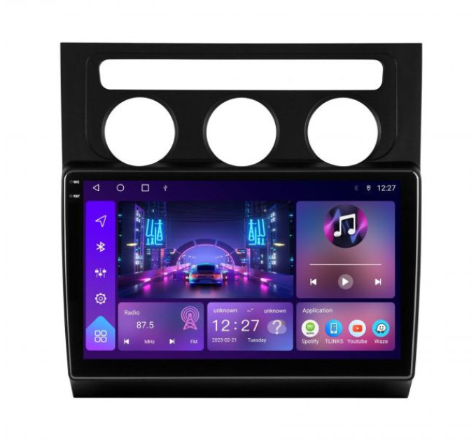 Штатна магнітола Soundbox S-6290 з CarPlay та 4G для Volkswagen Touran 2003-2008 S4 2K-6290