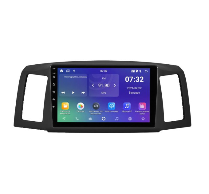 Штатна магнітола Soundbox SM-9337 2+32GB з CarPlay та AHD для Jeep Grand Cherokee 2004-2007