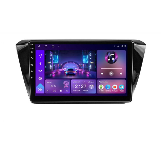 Штатна магнітола Soundbox S-7153 для Skoda Super B 2015-2017 з CarPlay та 4G модемом S4-7153+360