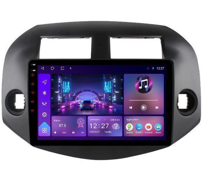 Штатна магнітола Soundbox S-8119 з CarPlay та 4G модем для Toyota Rav 4 2006-2013 S4-8119+360