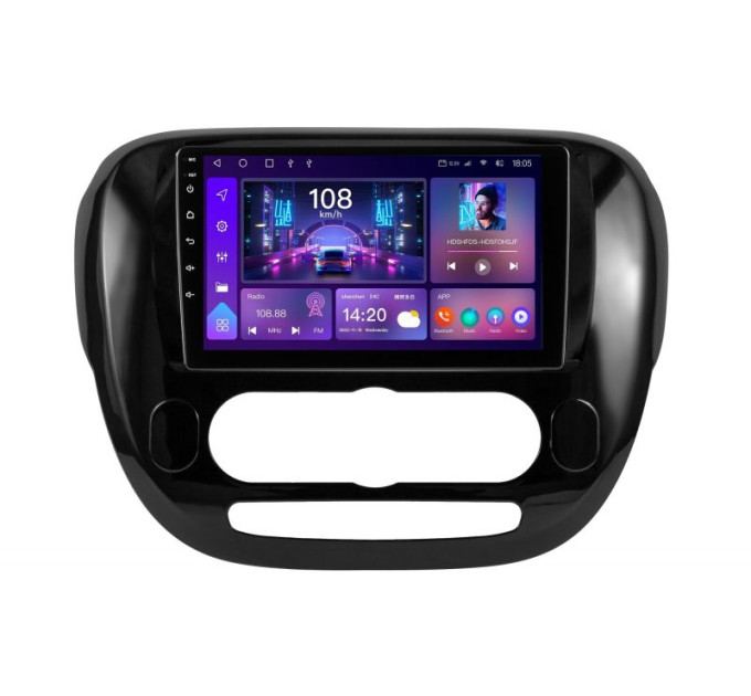 Штатна магнітола Soundbox S-6105 для Kia Soul 2014-2017 з CarPlay та 4G S4-6105+360