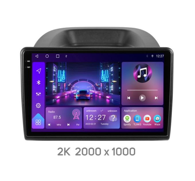 Штатна магнітола Soundbox S-9239 з CarPlay та 4G для Ford Ecosport 2018+ S4 2K-9239