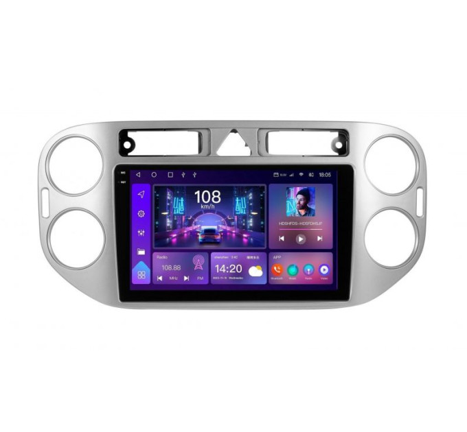 Штатна магнітола Soundbox S-6291 з CarPlay та 4G модемом для Volkswagen Tiguan 2010-2015 S4 2K-6291