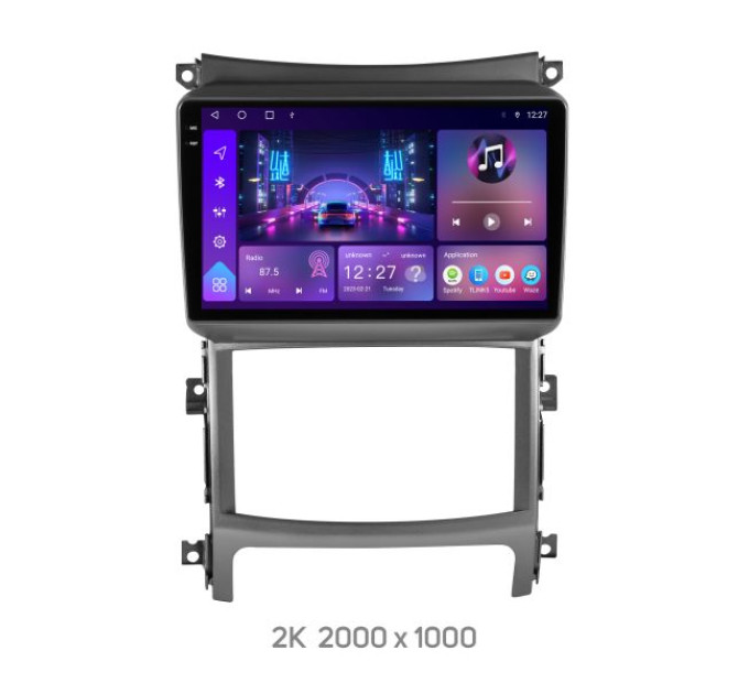 Штатна магнітола Soundbox S-9455 З CarPlay та 4G для Hyundai Veracruz IX55 2006-2015 S4 2K-9455