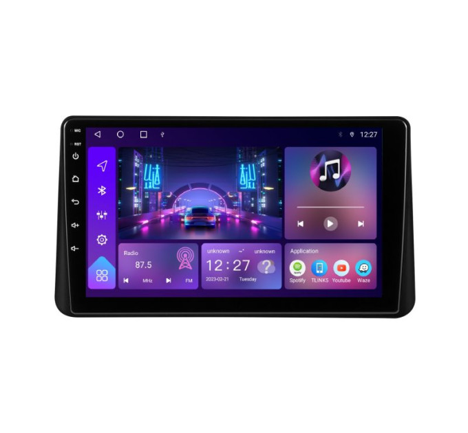 Штатна магнітола Soundbox S-7714 M для Mazda 3 2014-2017 з CarPlay та 4G (для компл.з ориг.джойстиком) S8-7714M