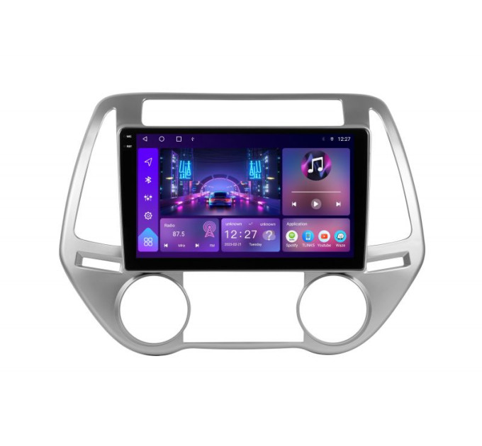 Штатна магнітола Soundbox S-9091 з CarPlay та 4G модемом для Hyundai i20 2008-2014 S4 2K-9091